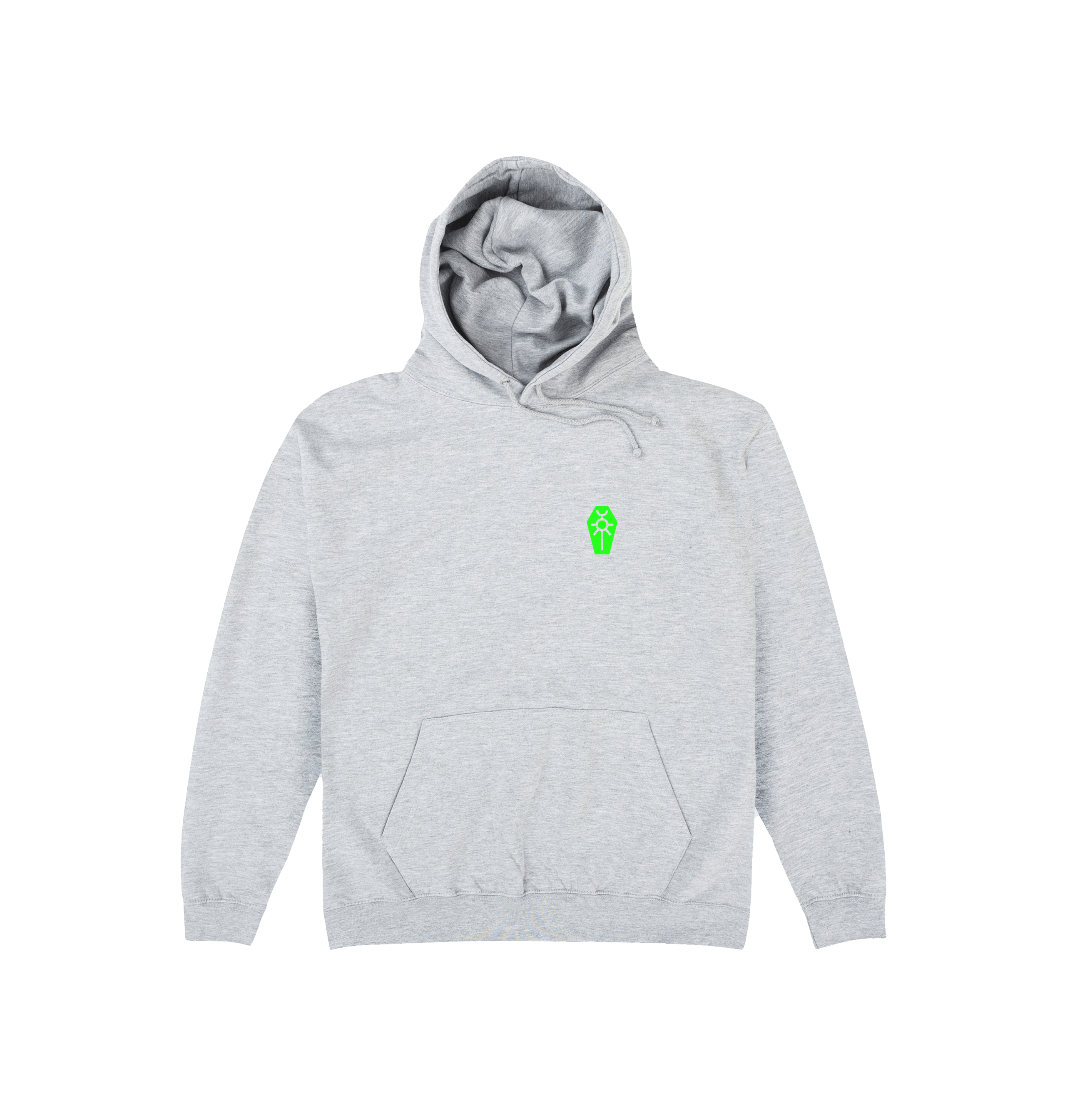 Heather Grey Necrons Triarch Praetorians Hoodie